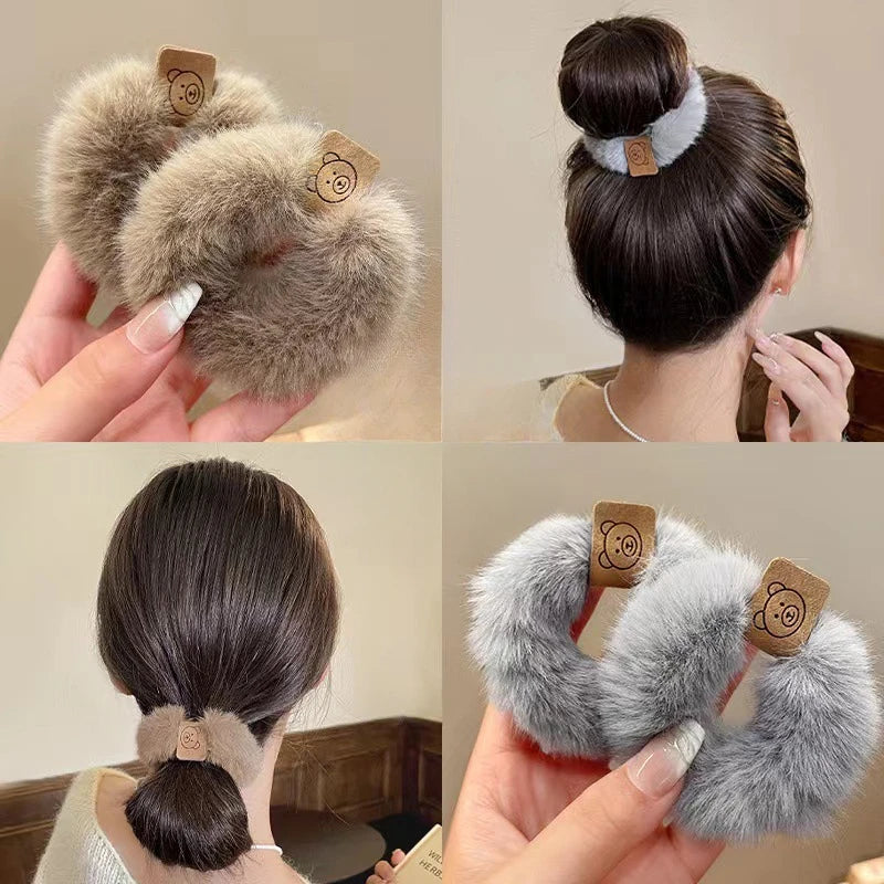 Acessórios de Pelúcia para Cabelo