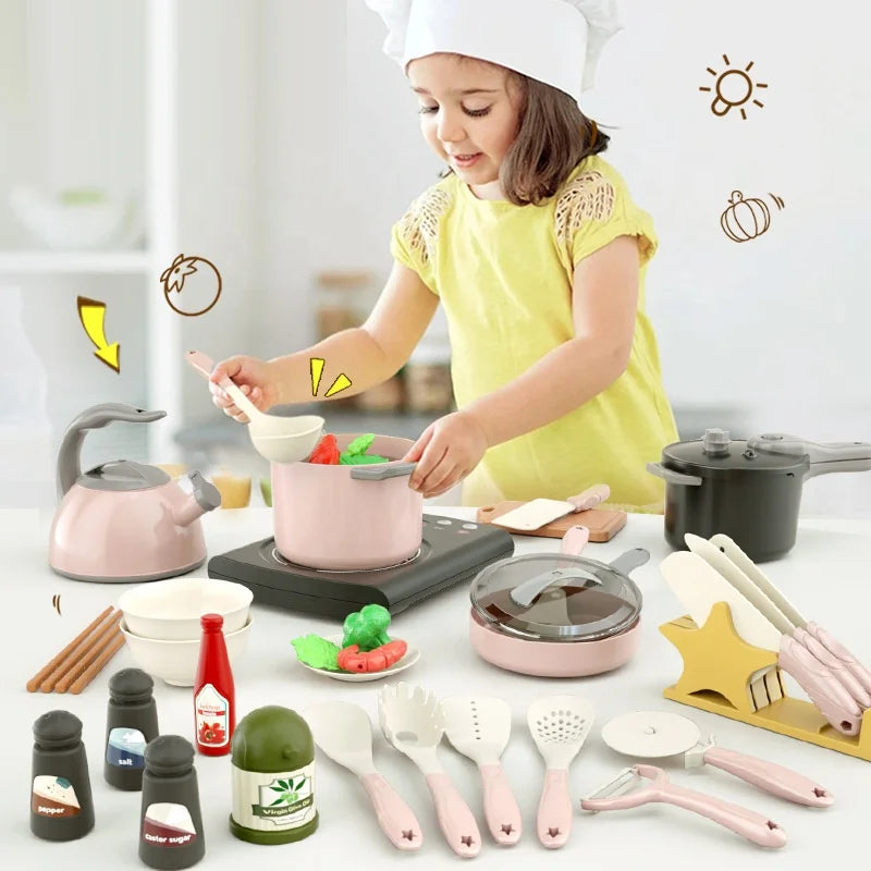 Mini Utensílios de Cozinha para Meninas